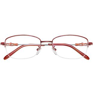 远近两用老花镜女款高清时尚显年轻女人近视老花一体看远看近眼镜