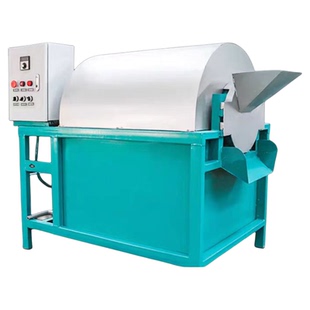 大型滚筒炒货机商用炒料机电加热小型车载炒籽机芝麻花生烘干机