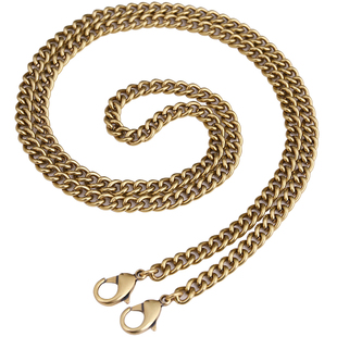 适用古驰包包mini链条Gucci斜挎肩带替换包带子g马蒙包细链子配件