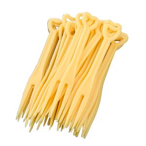 一次性水果叉子家用单独包装高级感塑料果叉小叉水果签牙签食品级