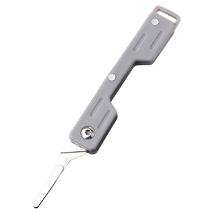 多功能钛合金折叠美工刀手术柄架随身便携小刀锋利高硬度钥匙小刀