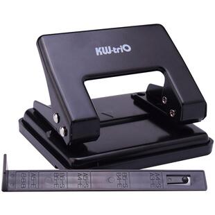 可得优双孔打孔器装订机活页本夹小型圆孔圆环孔手动重型打孔机 2孔多孔两孔财务凭证a4文件纸张订本打洞机