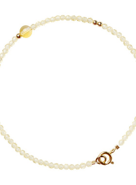 杭州灵隐官方手链天然黄水晶