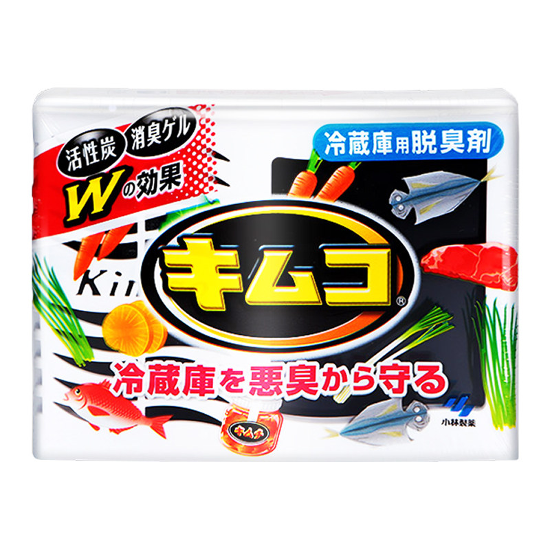 日本进口小林制药冰箱除味剂去异味活性炭杀菌消毒除臭剂家用冷藏
