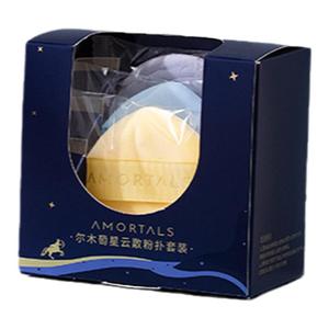 尔木萄蜜粉扑星云植绒散粉扑套装散粉专用气垫不吃粉定妆旗舰