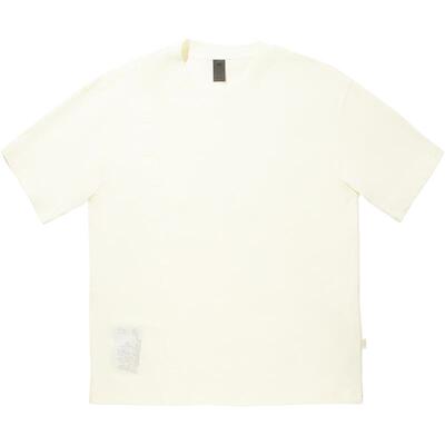 李宁男士宽松短袖文化衫