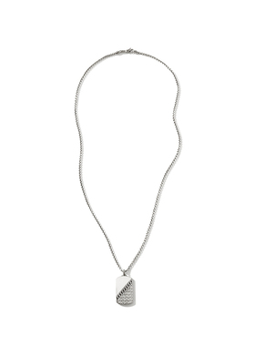 JH925银兵籍牌吊坠项链