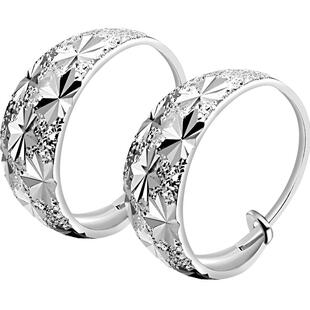 老银匠银耳圈s925纯银耳扣老人银耳环送妈妈奶奶母亲节礼物银耳饰