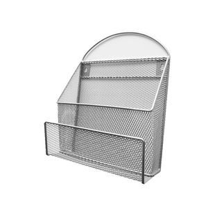 轻便收纳墙挂架信挂篮储物筐文件档案挂盒调味瓶架书报信笺宣传篮