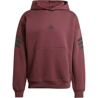 Adidas/阿迪达斯官方正品2025春男士保暖针织运动连帽卫衣JD4857