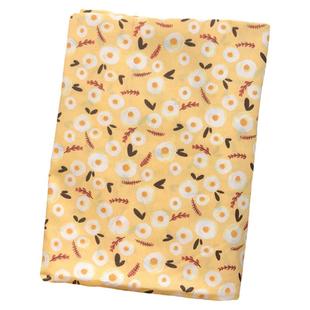 纯棉床品布料全棉处理1.6米幅田园碎花斜纹花布格子手工DIY布头