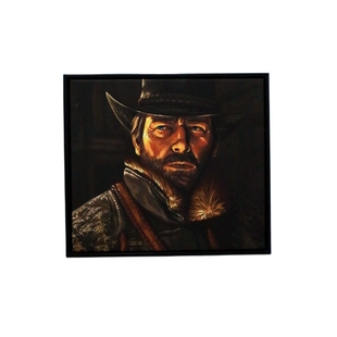 荒野大镖客2周边装饰画海报挂画游戏卧室电竞房西部亚瑟steam宿舍