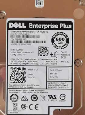 Dell/戴尔SAS 600G 15K 12Gb Compe—议价