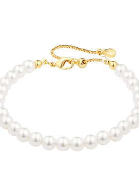 EAUFLORA时光简约仿珍珠手链轻奢妈妈款生日礼物正品官方旗舰店