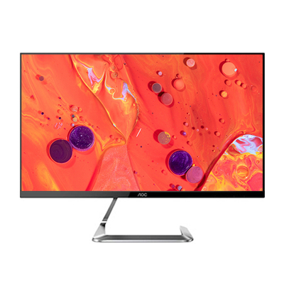 AOC24T1Q白色刀锋作图显示器