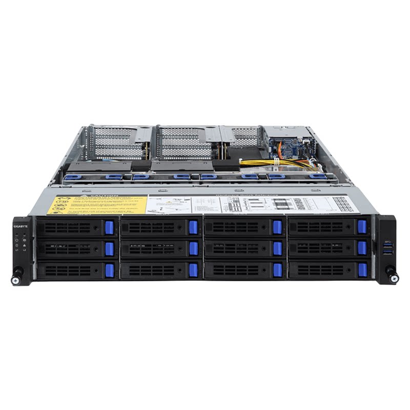 技嘉R281-3C2 2U双路机架式服务器3647针企业级算力存储准系统