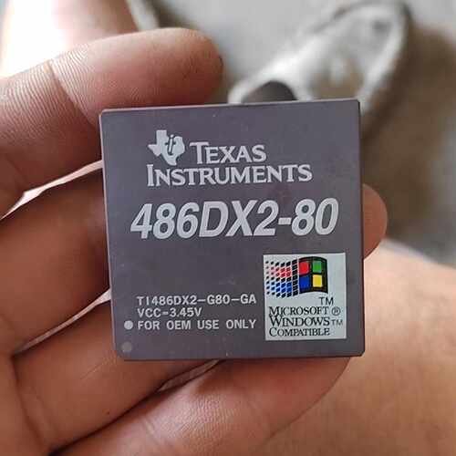 议价德州仪器TI486DX280486CPU80mhz可维修