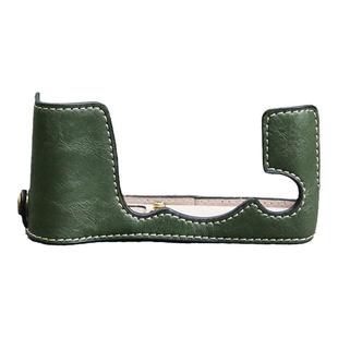 适用富士XE4 X100VI微单XE5相机XE3保护套XPRO3/XPRO2底座X100V F S T 相机包XA7皮套绿色XA10/XA20半套XA5