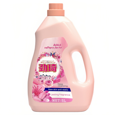 劲琦香水香氛洗衣液5L/4桶香气护色馨香持久留香深层去污渍无磷家