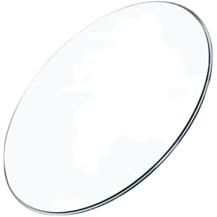 钢化玻璃桌面定做家用实木茶几台面大圆桌加厚12毫米钢化玻璃圆形