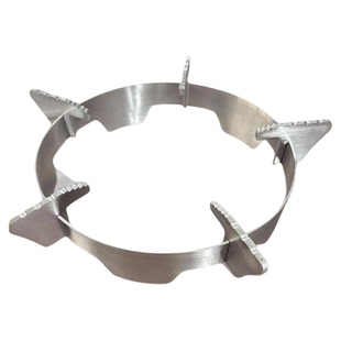 耐用燃气煤气灶炉架不生锈支架五爪防滑炉圈不锈钢防风聚火罩配件