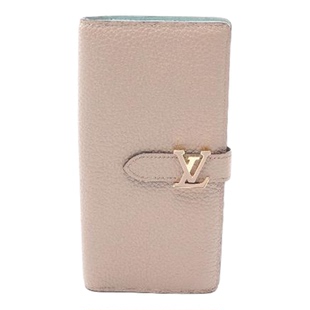 中古二奢LV路易威登B级9新BifoldLongWallet双折长钱包长钱包正品