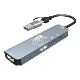 视频采集卡ps5游戏switch高清usb环出60帧MS2131手机电脑直播