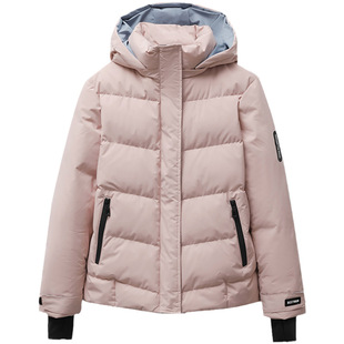 雅鹿羽绒服女短款冬装2025年新款韩版宽松加厚连帽保暖小个子外套