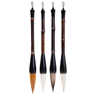 写对联专用斗笔大毛笔兼毫狼毫羊毫特大号抓笔福字春联斗方大字提斗大楷书法国画榜书题字专业级毛笔梅林笔庄