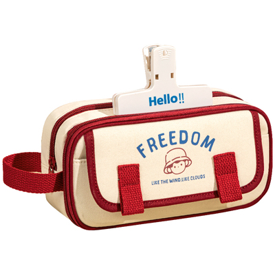 海盐焦糖大容量撞色学生笔袋