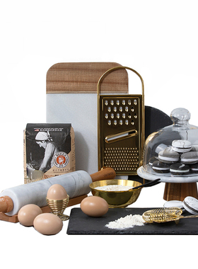 厨房展厅石材菜板马卡龙甜点摆件