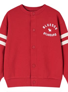 BLUEDOG蓝狗25FWBI运动卫衣外套