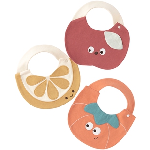 宝宝口水巾新生儿围嘴防水防吐奶垫巾婴儿吃饭辅食围兜可爱四季