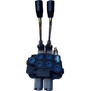 多路阀ZT12带过桥分配阀控制阀带高压输岀换向阀液压分配器阀