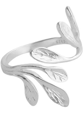 枝叶造型白金亮色搭配