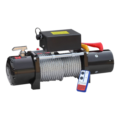 电动绞盘12v汽车牵引葫芦越野汽车自救电动车载吊机24v提升卷扬机