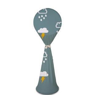 弹力电风扇防尘罩全包家用落地式圆形风扇套风扇防尘套落地扇罩子