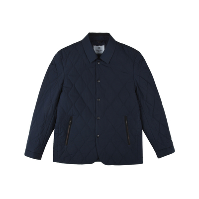 【桑蚕丝填充】Raidy Boer/雷迪波尔秋冬男翻领简约棉衣外套4020