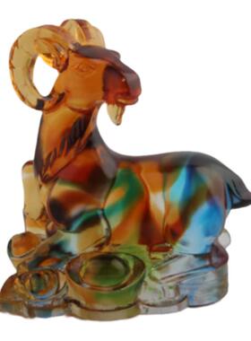 琉璃十二生肖贺寿吉祥物工艺礼品