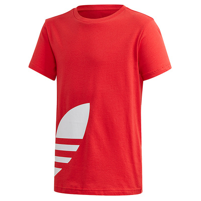 Adidas/阿迪达斯正品三叶草大童大LOGO 运动短袖T恤 FM5667