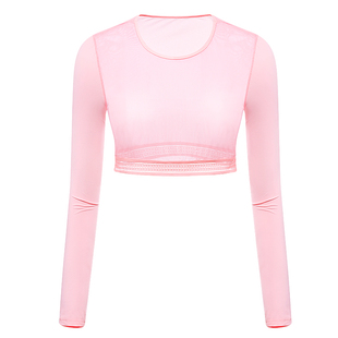 高尔夫夏季调整型防晒衣 女士冰丝打底衫 内搭披肩袖套长袖球衣服