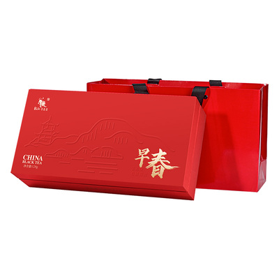 2026新茶现货 乾红早春宜兴明前头采红茶金乾红特级商务礼盒128g