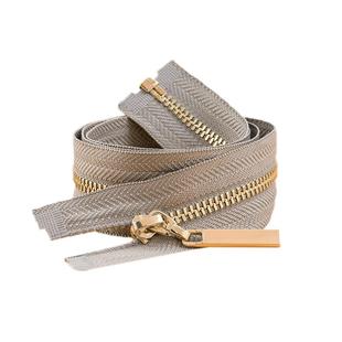 3号金属开尾拉链小皮衣红利拉锁铜齿牢固耐拉皮裙拆分加长拉链条