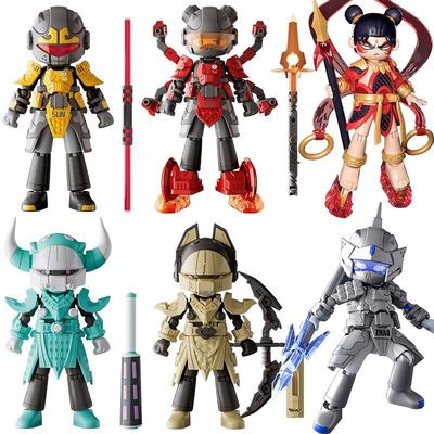 孙悟空无限系列拼插机甲积木