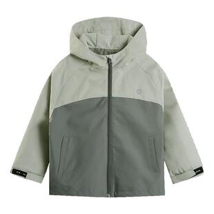 ebaer儿童软壳外套春秋款2026春季新款男童户外防水冲锋衣外套潮