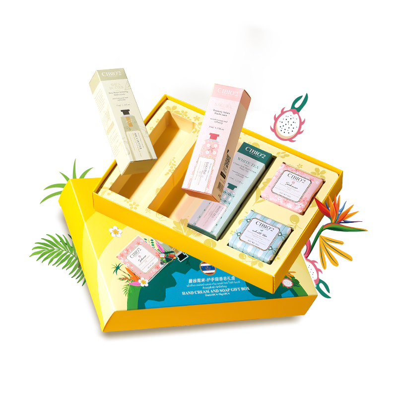 【秋冬礼盒】cibio2希蓓欧护手霜滋润补水护手霜*3保湿润肤香皂*2