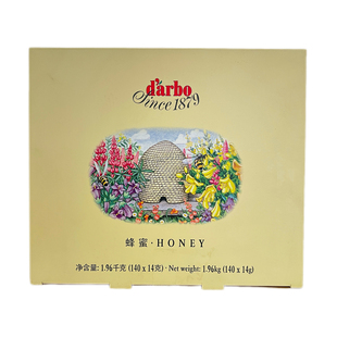 德宝果蜂蜜果酱14g*140粒份装独立装蜂蜜酒店早餐面包涂抹拌酸奶