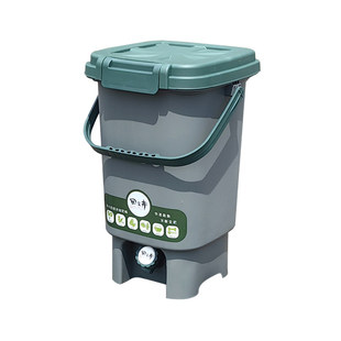 厨余堆肥桶室内家用垃圾分类波卡西堆肥箱积肥沤肥桶自制堆肥双盖