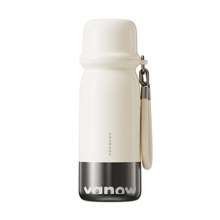 Vanow保温杯吸管女生高颜值2025新款大容量学生男水杯子新年礼物