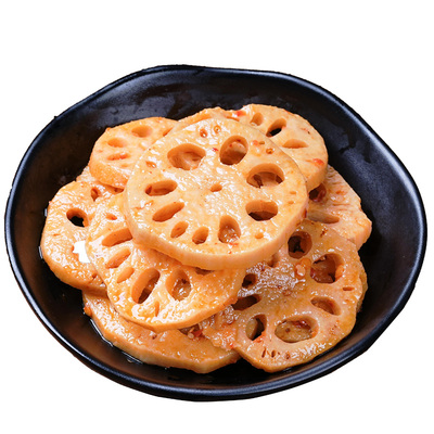 香辣藕片脆藕片ktv酒吧夜宵小吃